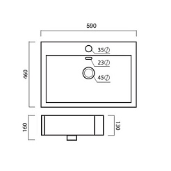  Мебельная раковина Fresh 60 – фотография-2